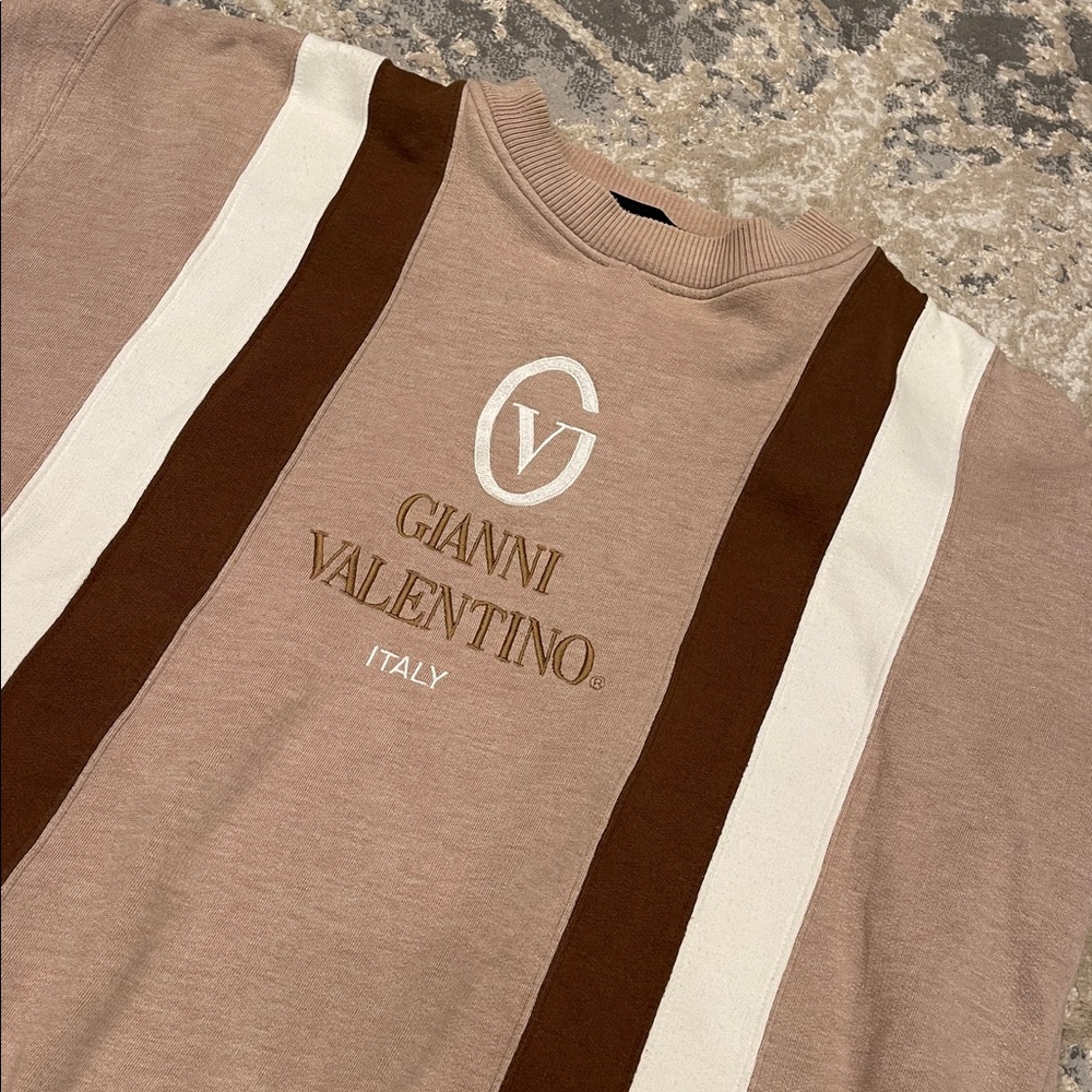 Vintage 90s Gianni Valentino:  Sweatshirt - Size Medium - Picture 4 of 10